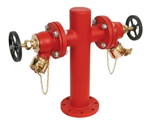 Double Outlet Pillar Hydrant