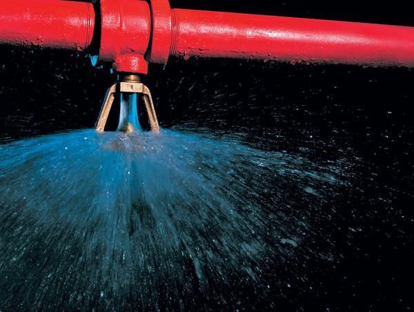 Fire Sprinkler Side View